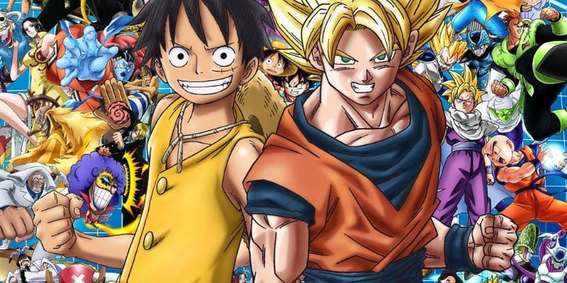 Titans of Anime Dragon Ball Z vs. One Piece – A Tale of Epic Sagas