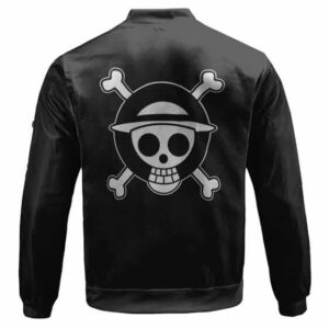 Black One Piece Symbol 'To Be Continued' Kids Jacket