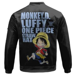 Chibi Luffy One Piece Design Children's Bomber Jacket