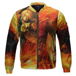 Devil Fruit Sabo & Ace Fire Power Children's Bomber Jacket