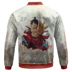 Luffy Gomu Gomu No Mi Attack Children's Bomber Jacket