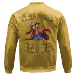 One Piece Luffy Pirate King Statement Kids Bomber Jacket