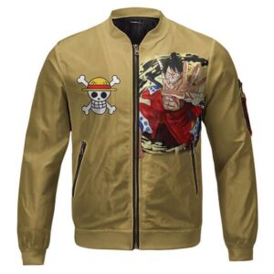 One Piece Luffy Wano Arc Combat Stance Kids Jacket