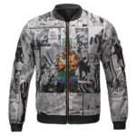 One Piece Roronoa Zoro Manga Art Kids Jacket