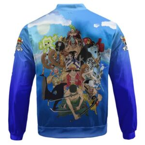 One Piece Straw Hat Crew Adventure Kids Bomber Jacket