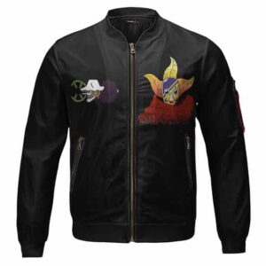 One Piece Usopp Sogeking Kids Black Bomber Jacket