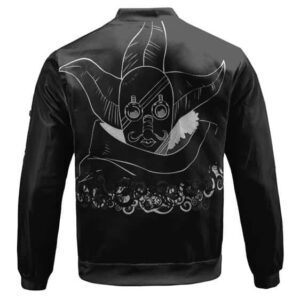 One Piece Usopp Sogeking Kids Black Bomber Jacket