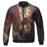 One Piece Zoro and Sanji Art Kids Bomber Jacket