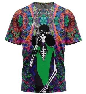 Psychedelic Skeleton Brook One Piece Boys' T-Shirt