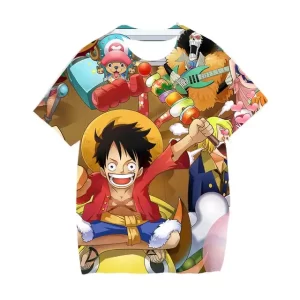 Straw Hat Pirates Crew Festive Adventure Children's T-shirt