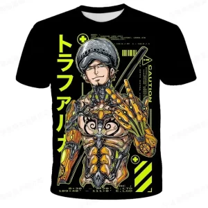 Trafalgar Law Cyberpunk Body One Piece Children's T-shirt