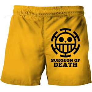 Surgeon of Death Heart Pirates Logo One Piece Kids Shorts