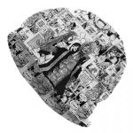 Bruised Sanji Smoking Manga Comic Panel Collage Beanie
