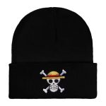 One Piece Anime Straw Hat Pirates Jolly Roger Beanie