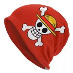 Straw Hat Pirates Jolly Roger Icon Red One Piece Beanie